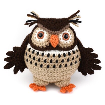 Unique Stylish Amigurumi Owl Shawl Crochet Pattern