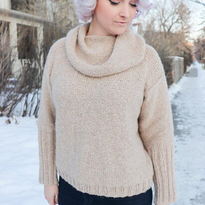 Tunnel Vision Sweater - knitting pattern