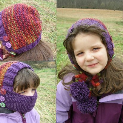 Winter Bonnet - knitting pattern