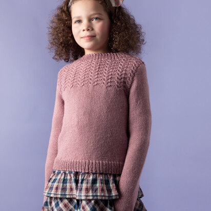Anissa Sweater in Rowan Pure Wool Worsted