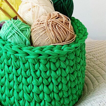 Basket ''Bright'' (t-shirt yarn)