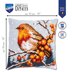 Vervaco Cushion Kit Robin Cross Stitch Kit - 40 x 40 cm / 16in x 16in