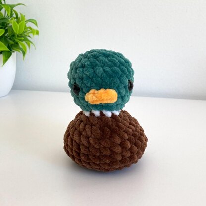 No Sew Mallard Rubber Duck