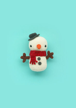 Paintbox Yarns Mel the Snowman PDF (Free)