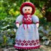 Victorian Doll Knitting Pattern - Toy Knitting Pattern