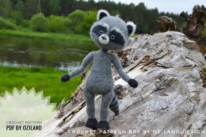 Candy the raccoon toy