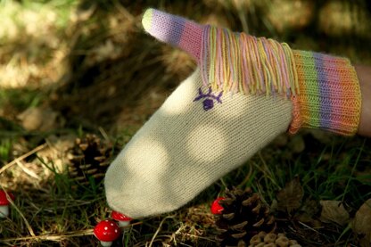 Zooey Unicorn Mittens light