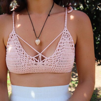 STARSEA Bralette - Crochet Pattern - Elastic Summer Bikini Top