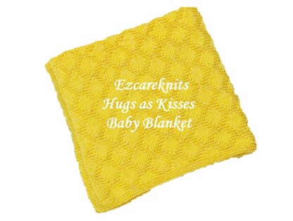 HUGS AND KISSES BABY BLANKET