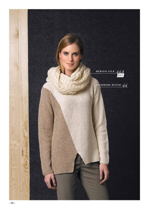 Sweater in Katia Cashmere Blend