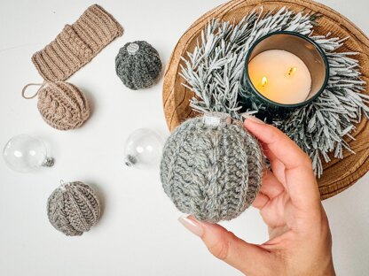 Autumn Wheat Bauble Ornament