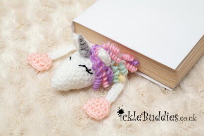 Bookmark  - Unicorn CROCHET PATTERN - UK Terminology - pdf Digital download