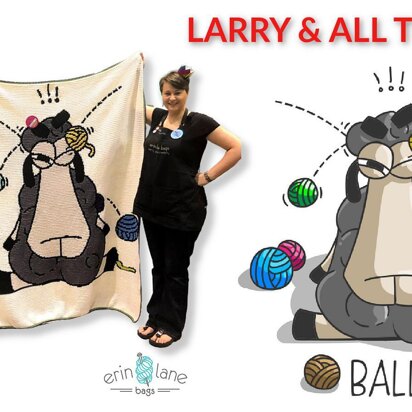 Larry and All The Balls Blanket