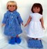 Nighttime Casual, Knitting Patterns fit American Girl and other 18-Inch Dolls