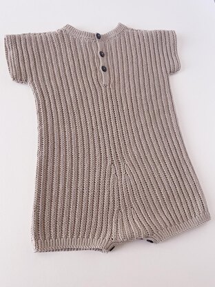 Ribbed Playsuit