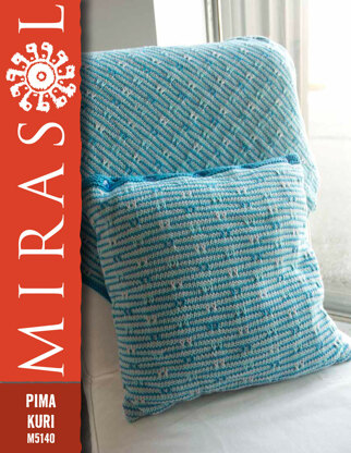 Blanket and Cushion in Mirasol Pima Kuri - M5140 - Downloadable PDF