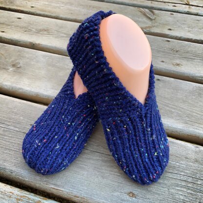 How to Knit a Pair of Slippers