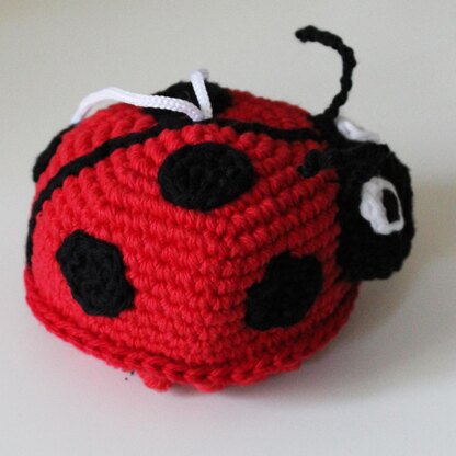 Lacey the Ladybug Scrubby Amigurumi