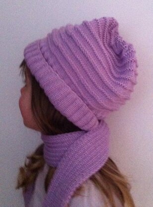 Elemiah - Girl's Hat and Scarf