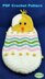 Newborn Easter Egg Chick Hat and Cocoon Photo Prop