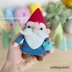 Leif the Gnome Amigurumi Crochet Pattern