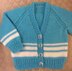 Vee Neck Cardigan in 2 sizes for a boy or girl