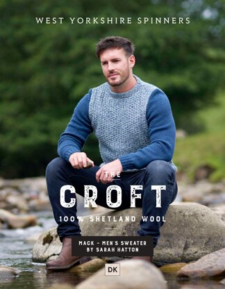 Mack Crew Neck Sweater in West Yorkshire Spinners The Croft DK - DBP0047 - Downloadable PDF