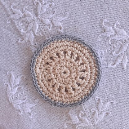 Circular boho coasters