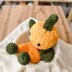 Lovey pumpkin snuggler crochet pattern, halloween gift PDF