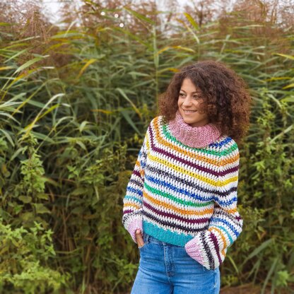 Color Bomb Sweater