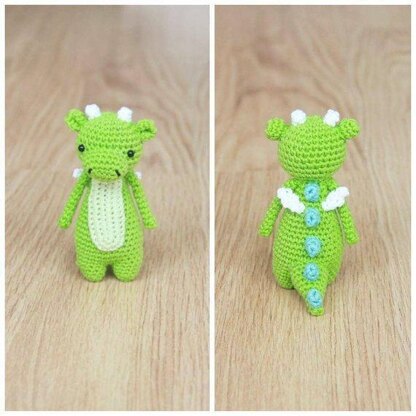 Mini Dragon Crochet Amigurumi Pattern