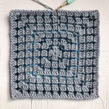 Prism Block Stitch Blanket.