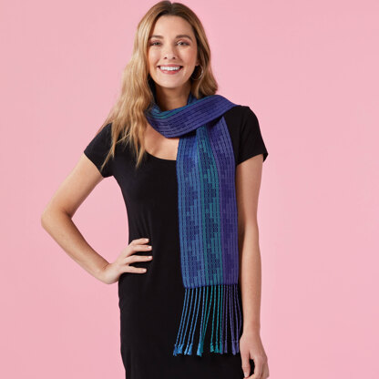 Valley Yarns #235 Perilous Pyramids Scarf WIF