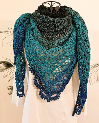 Triangular Scarf "Melaina"