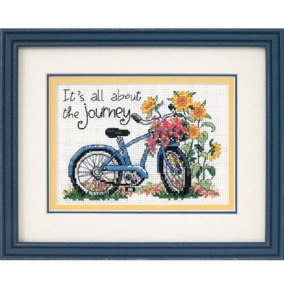 Dimensions Mini Counted Cross Stitch Kit: The Journey - 18 x 13 cm