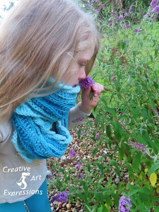 Sea Breeze Long Infinity Scarf 3 Sizes