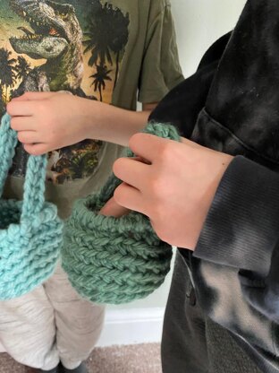 Chunky Woven Easter Basket