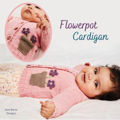 Baby Flowerpot Cardigan