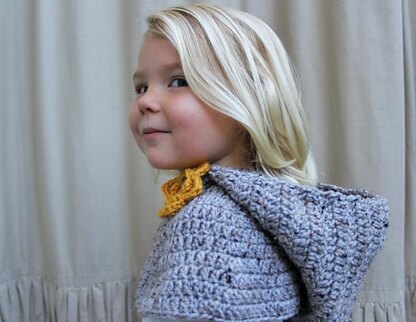 The Daphne Hooded Capelet Crochet Pattern