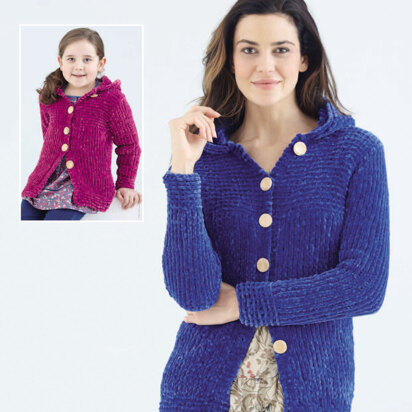 Ladies and Girls Jackets in Sirdar Smudge - 7998 - Downloadable PDF