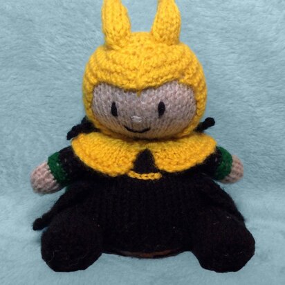 Loki choc orange cover / toy