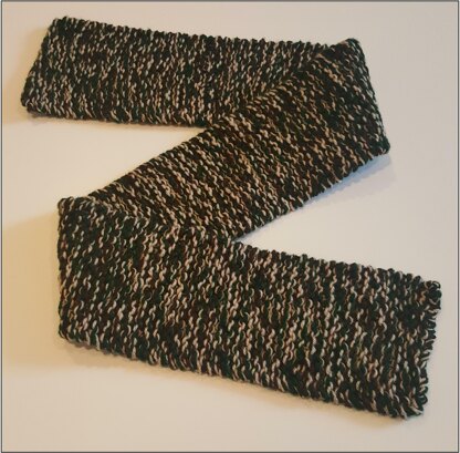 Child's Camouflage Scarf