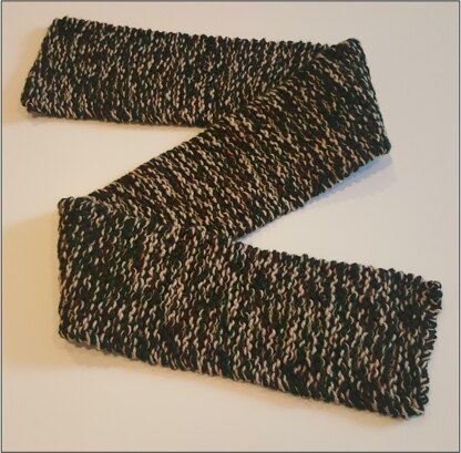 Child's Camouflage Scarf