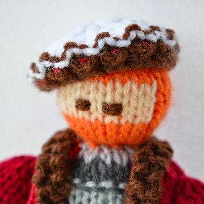 King Henry VIII Doll Knitting Pattern - Toy Knitting Pattern