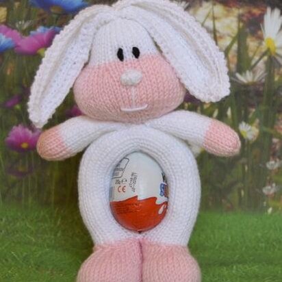Ronnie the Chocolate Egg Rabbit - knitting pattern