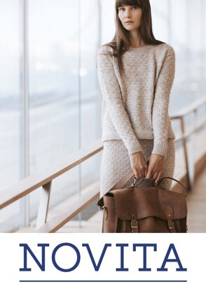 Eeva Sweater in Novita Nalle - Downloadable PDF