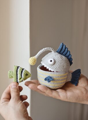 Anglerfish & Angelfish Crochet Pattern