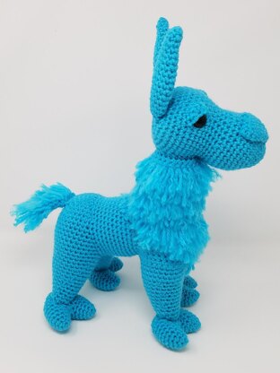 Groovy Llama Amigurumi