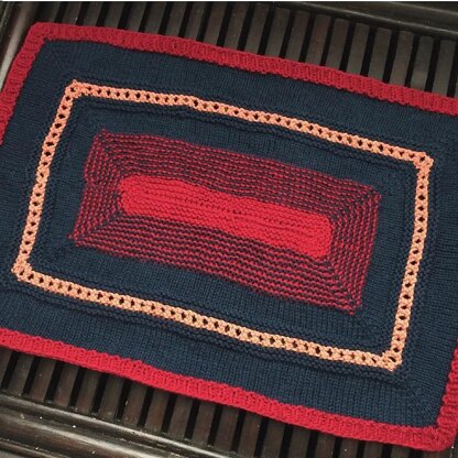 Dishcloth Home Decor Centre Out 4 Mitred Square Dish Cloth