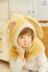 Windsor bunny hooded cowl